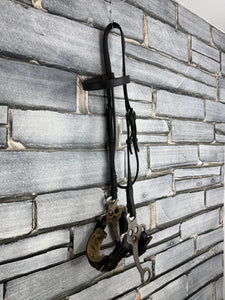 S/H English Hackamore Bridle - Brown - Full