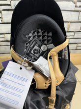 Load image into Gallery viewer, Charles Owen Showjumper XP Flesh Straps Hat-6 1/4 - 54cm