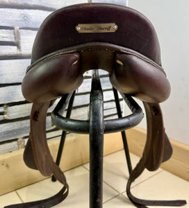 16 1/2” MW Antares Connexion Monoflap Jump Saddle - Brown