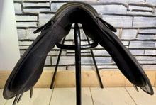 Load image into Gallery viewer, 16 1/2” Wide Eclipse Suede &amp; Synthetic GP Saddle - Black