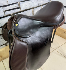 17 1/2” MN Humphries & Swain Holistic Saddlery GP/Jump Saddle - Brown