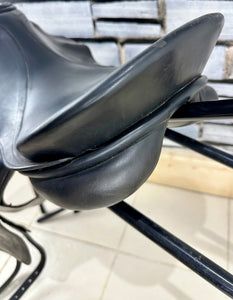 17” Medium Kieffer Wien DL Dressage Saddle - Black