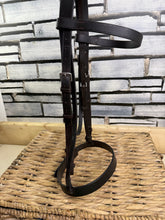 Load image into Gallery viewer, S/H English Hunter Snaffle Bridle - Brown - Full
