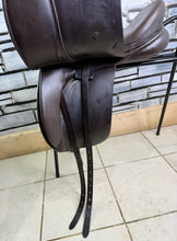 Load image into Gallery viewer, 17 1/2” Wide Ideal Jessica Dressage Saddle - Brown