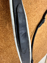 Load image into Gallery viewer, S/H Padded Leather Breastplate/Breastgirth - Brown/White - Pony