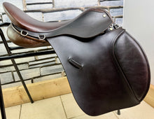 Load image into Gallery viewer, 18 1/2” MN J. Houghton GP/Jump Gents Hunting Saddle - Brown - English