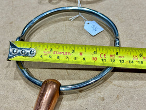 Large Ring Copper Polo Running Gag Bit