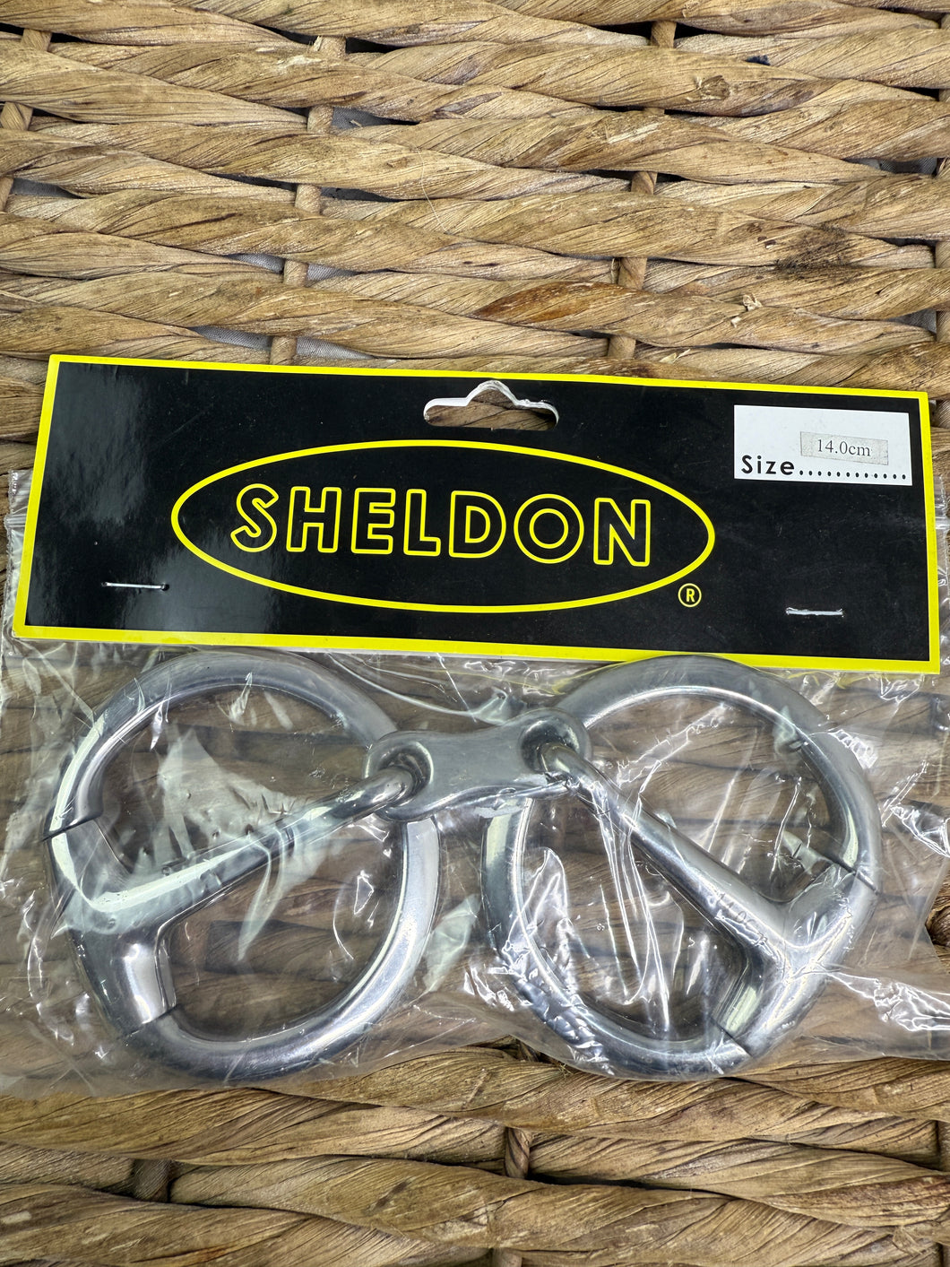 S/H 5 1/2”/14cm French Link Eggbutt Snaffle Bit