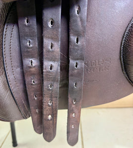 17 1/2” MW Winners Circle Jump Saddle - Brown