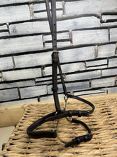 Load image into Gallery viewer, S/H Lever Combination Control Noseband - Brown - Full