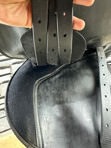17” XW Thorowgood Maxam Cob GP Saddle - Black