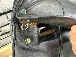 18” Medium Stubben Scandica VSD Saddle - Black