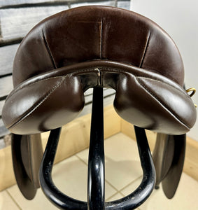 17” Wide Ideal Apex GP Saddle - Brown