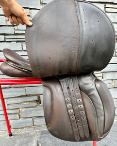 18” XW Jeffries Falcon Event Saddle - Brown