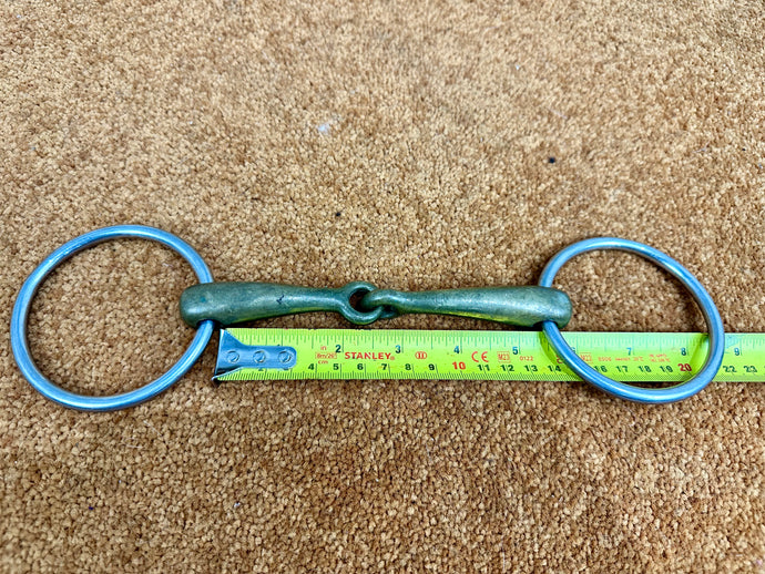 S/H 5 1/4” Sprenger Aurigan Jointed Loose Ring Snaffle Bit