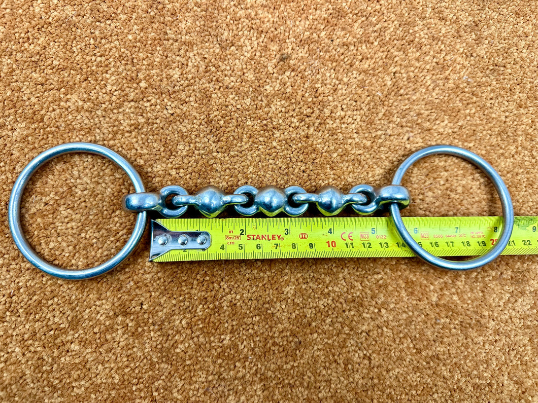 S/H 5” Waterford Loose Ring Snaffle Bit