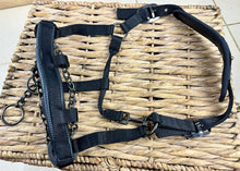 Load image into Gallery viewer, Strong Chain Controller ProSafe Headcollar - Padded -Black- Small Pony/Cob/Full