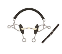 Load image into Gallery viewer, Happy Mouth Double Jointed Combination Hackamore/Tandem Bit