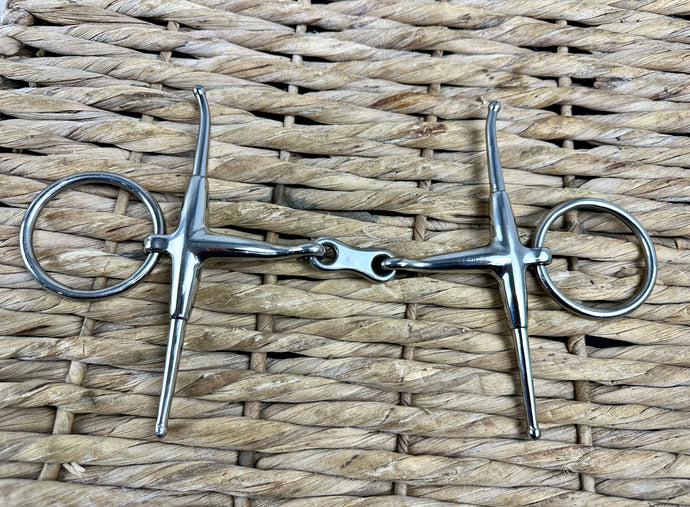 S/H 5 1/2” Loose Ring Fulmer/Full Cheek French Link Snaffle Bit