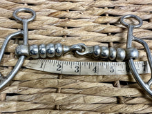Load image into Gallery viewer, S/H 5 1/2” Cherry Roller American Gag Bit
