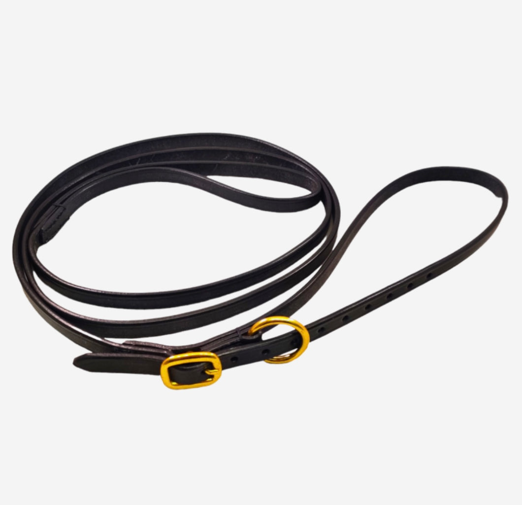 English Leather Butterfly In-Hand Show Lead - Brown