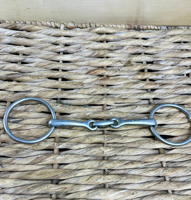 S/H 5 1/2” Lozenge Loose Ring Snaffle Bit