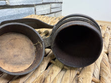 Load image into Gallery viewer, S/H English Vintage Hunting Saddle Flask Cases