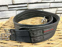 Load image into Gallery viewer, S/H 52” Thorowgood Waffle Elasticated Girth - Black