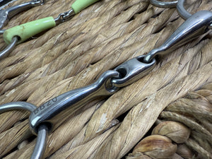 S/H Job Lot of Three X 5” Bits-Happy Mouth Gag, Lozenge Snaffle