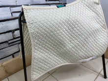Load image into Gallery viewer, S/H Nuumed Fishtail Dressage Saddlecloth - Cream - L