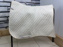 Load image into Gallery viewer, S/H Nuumed Fishtail Dressage Saddlecloth - Cream - L