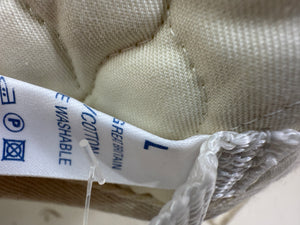 S/H Nuumed Fishtail Dressage Saddlecloth - Cream - L
