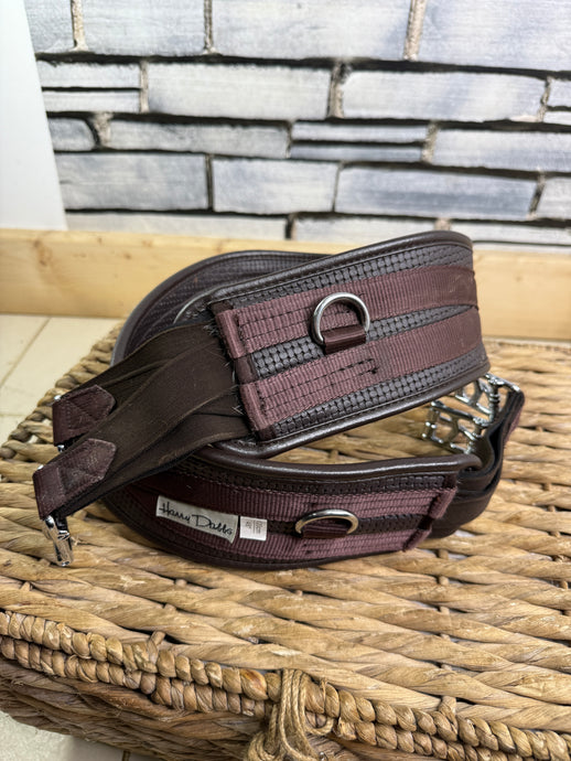 S/H 48” Harry Dabbs Platinum Waffle Curved Girth - Brown