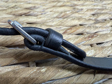 Load image into Gallery viewer, Mega Grip Flexi Reins - Rubber Blocks - Brown/Black