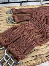 Load image into Gallery viewer, S/H 42” Stubben Cord Anti-Chafe Girth - Brown