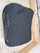 Load image into Gallery viewer, S/H Equiline Air Control System Dressage Saddlecloth - Black