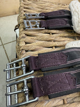 Load image into Gallery viewer, S/H 54” Shires Elastic Fluffy Girth - Brown