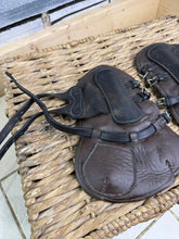 Load image into Gallery viewer, S/H Sabre English Leather Tendon/Support Boots -Brown- Full