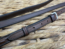 Load image into Gallery viewer, S/H English Raised Standing Martingale - Brown - Full