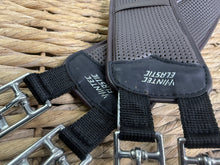 Load image into Gallery viewer, S/H 46” Wintec Elastic Waffle Girth - Brown