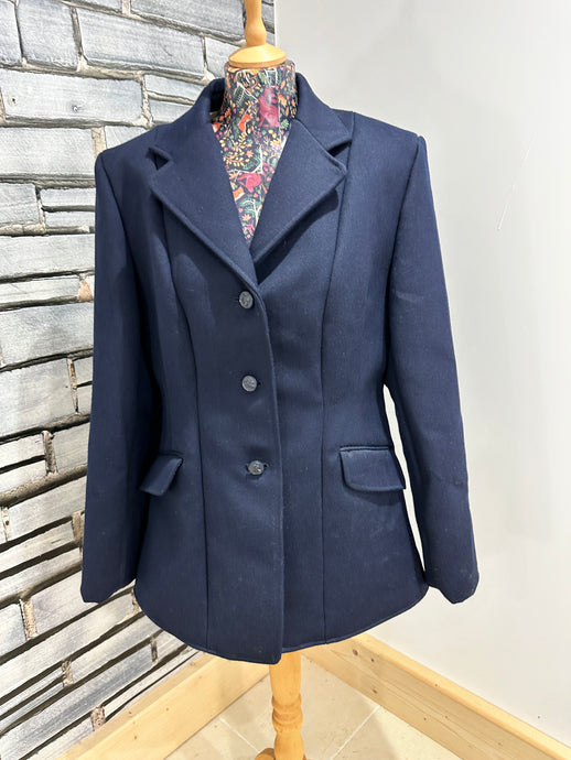 Shires Ladies Navy Hunt Coat - Size 40