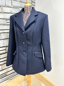 Shires Ladies Navy Hunt Coat - Size 40