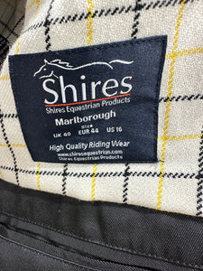 Shires Ladies Navy Hunt Coat - Size 40