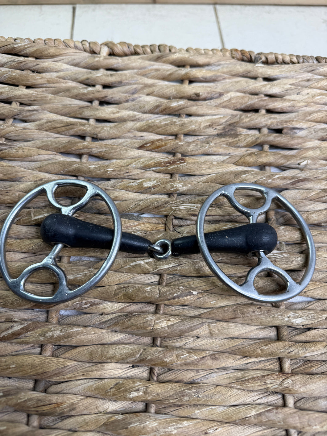 S/H 5” Vulcanite Jointed Cartwheel Bit