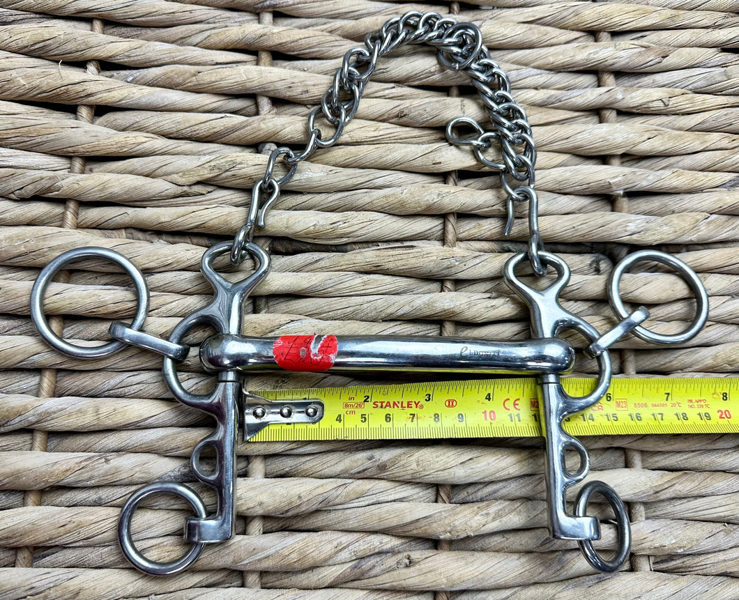 S/H 4 1/2” Mullen Mouth Rugby Pelham Bit