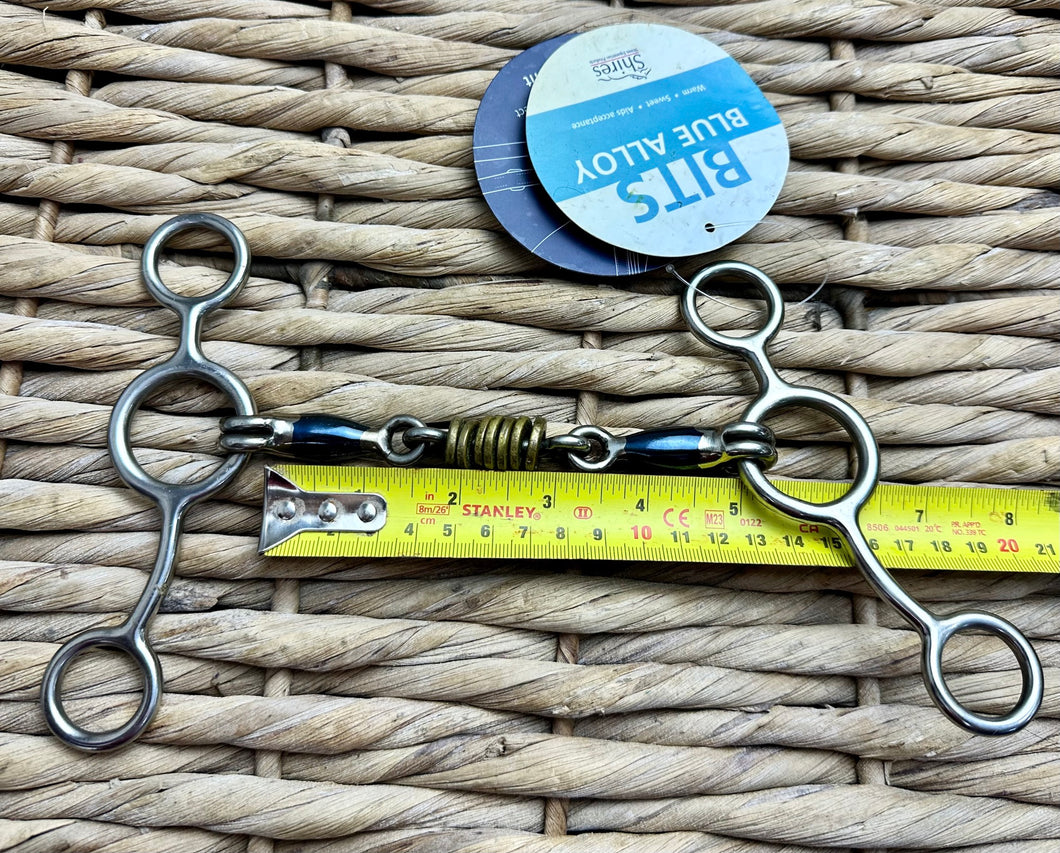 S/H 4 1/2” Shires Brass Roller Tom Thumb Bit