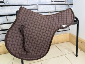 S/H Albion Numnah - Brown - Full