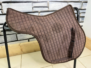 S/H Albion Numnah - Brown - Full