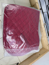 Load image into Gallery viewer, Whitaker GP/Jump Cotton Saddle Pad - Red - Full