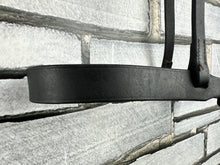 Load image into Gallery viewer, S/H English 1” Hunter Cavesson Noseband - Brown - Cob